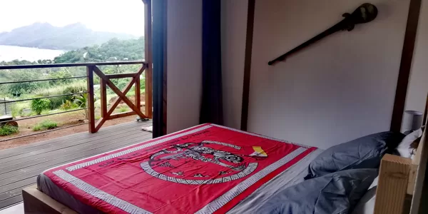 terrasse privée vue Océan et Montagne 